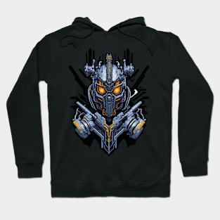 Mecha Skull S03 D43 Hoodie